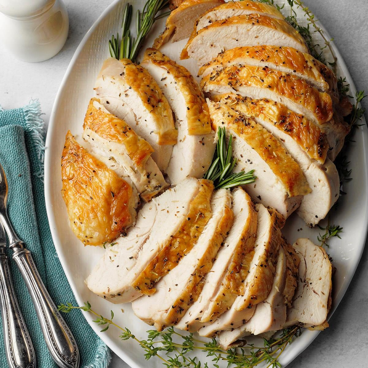 Herbed Roast Turkey Breast Recipe How To Make It Taste Of Home Free
