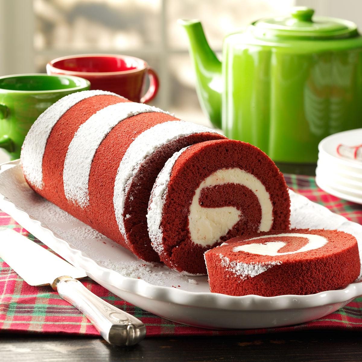 Red Velvet Cake Roll Recipe How To Make It