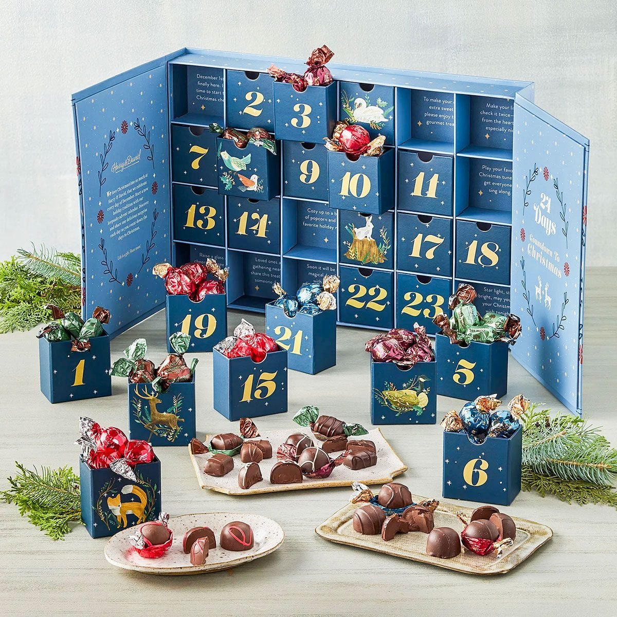 Harry & David Deluxe Advent Calendar Via 1