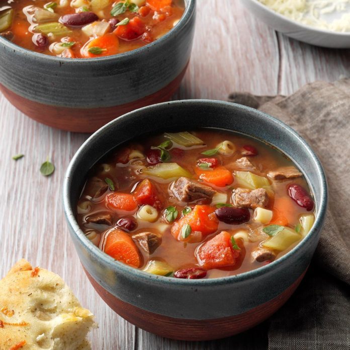 Beefy Minestrone