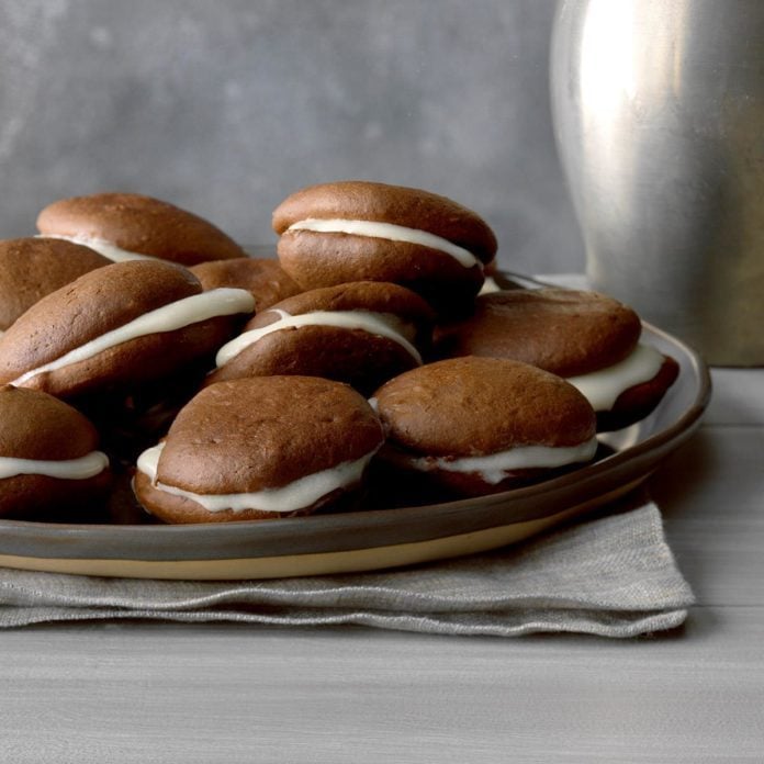 Devil's food whoopie pie