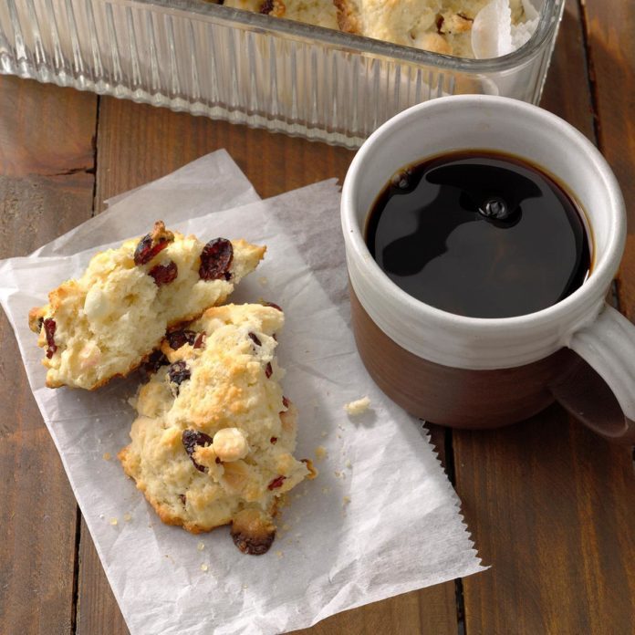 Dried Cranberry Scones