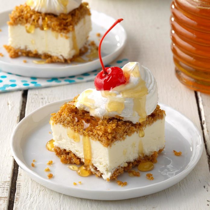 Fried Ice Cream Dessert Bars