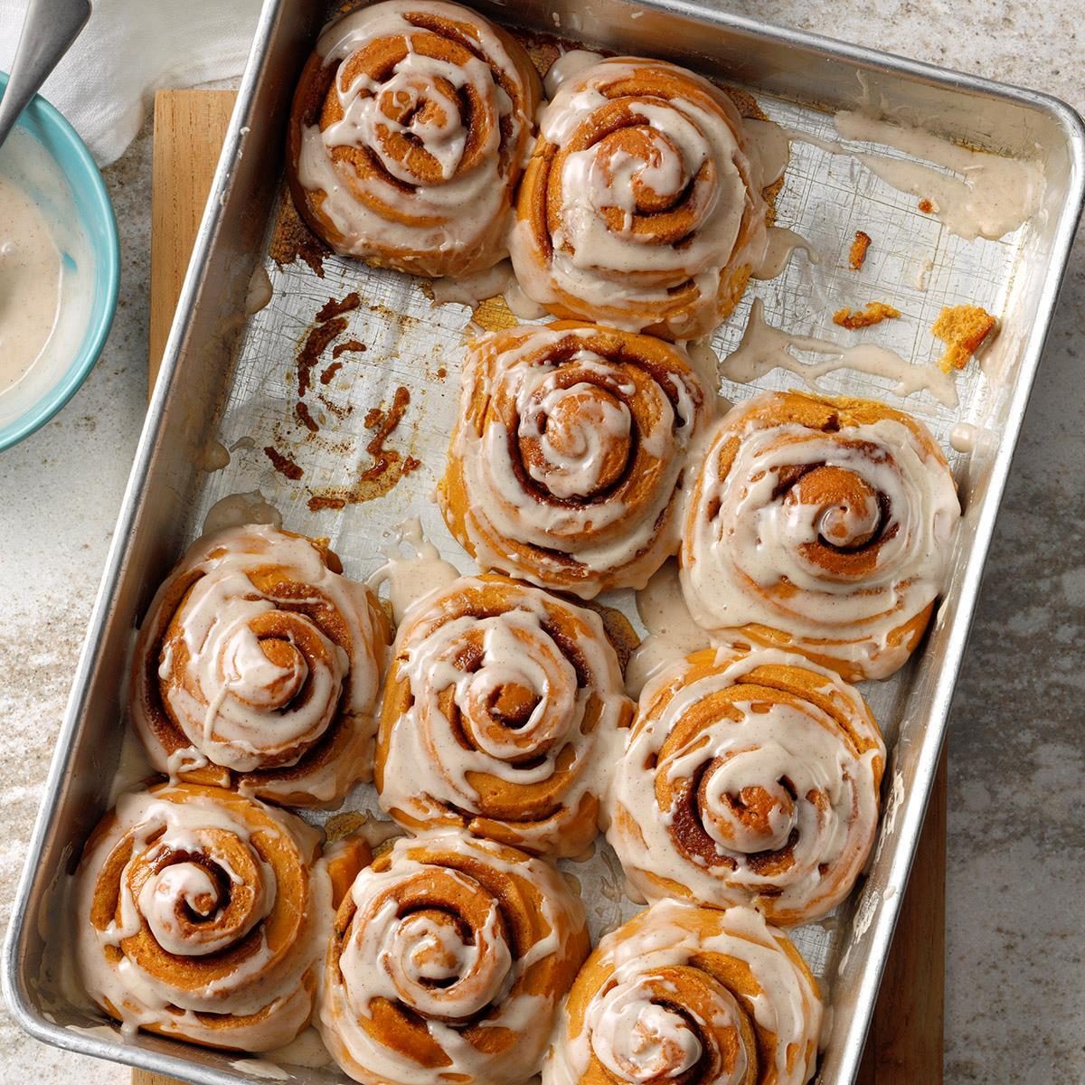 Gingerbread Cinnamon Rolls Recipe | Taste of Home