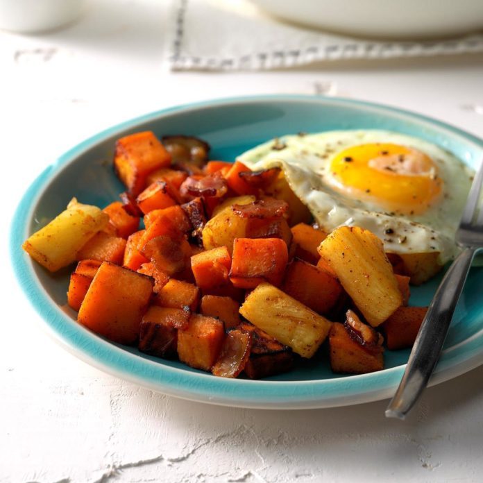 Hawaiian breakfast hash