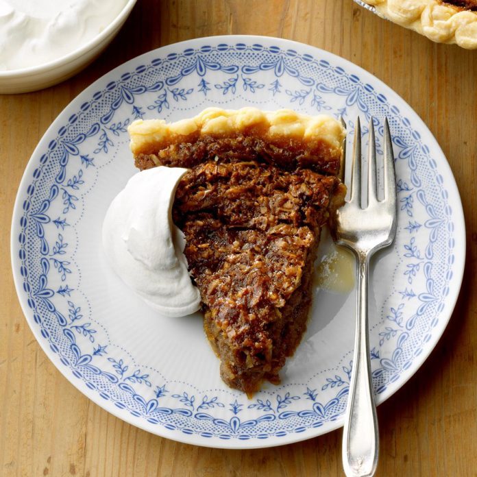 Mom-Mom Bessie's Coconut Molasses Pie