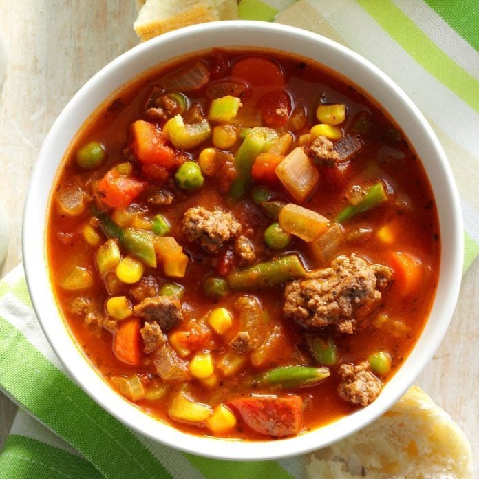 Pressure Cooker Spicy Beef Vegetable Stew