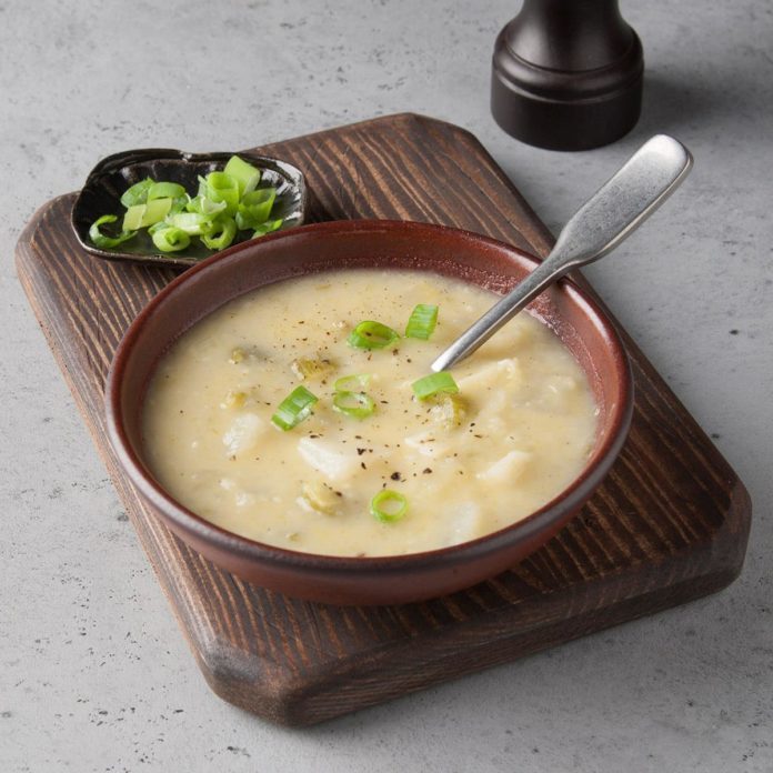 Vegan Potato Leek Soup