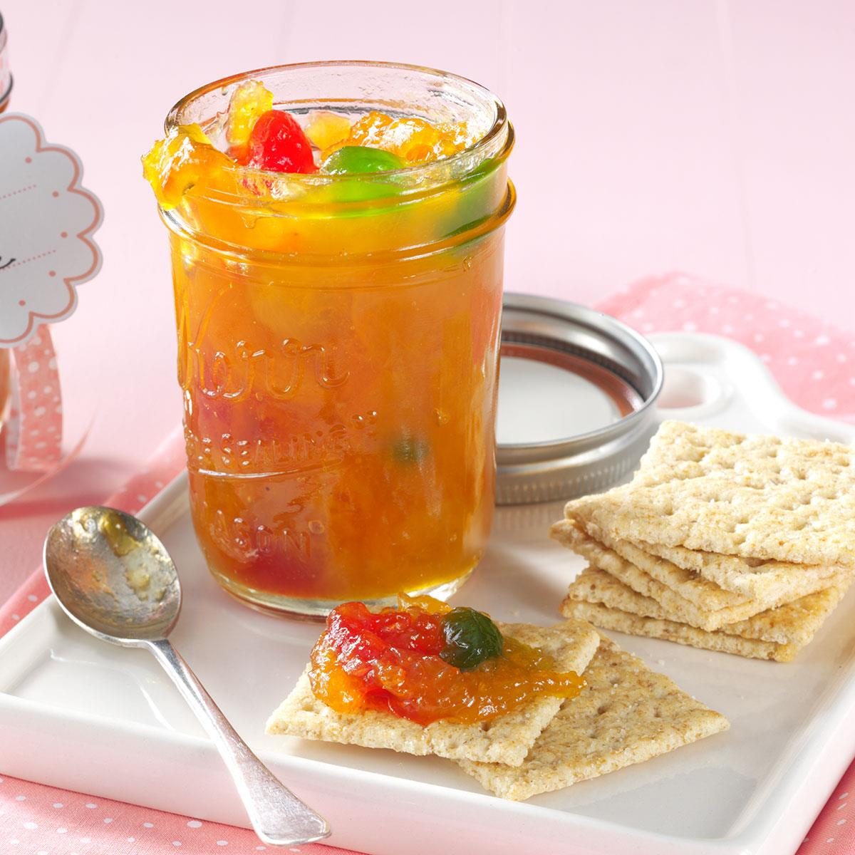 Apricot Maraschino Cherry Perserves