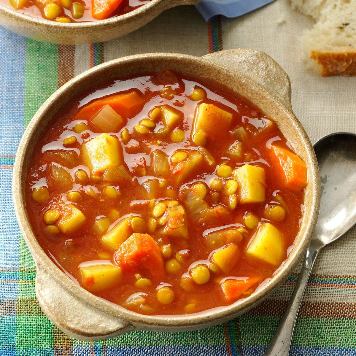 Curried Lentil Soup