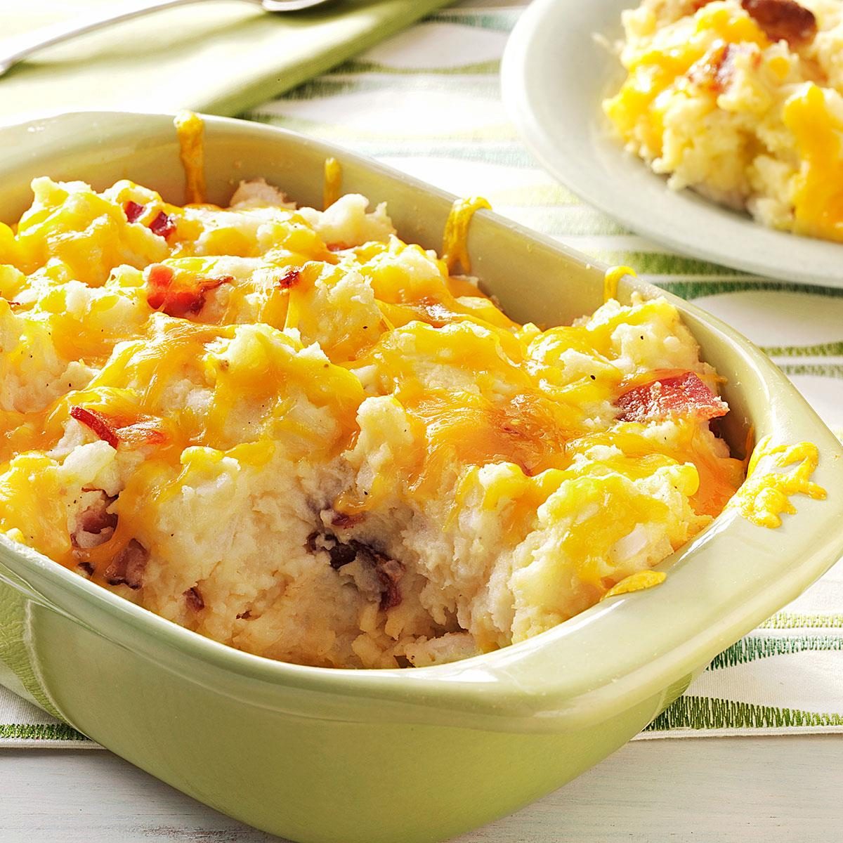 Twice-Baked Mashed Potatoes