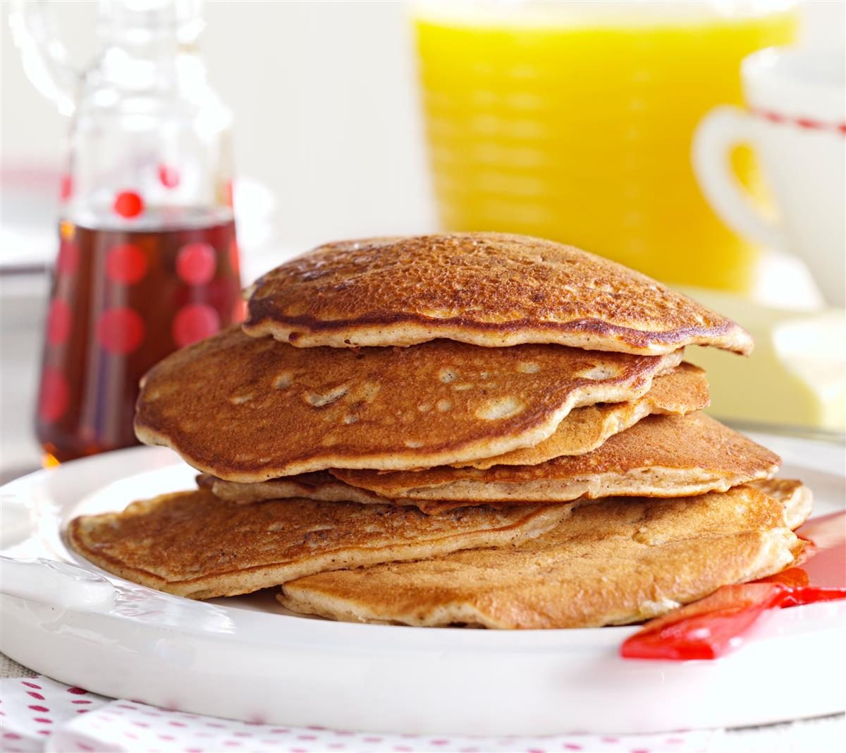 Pecan Apple Pancakes