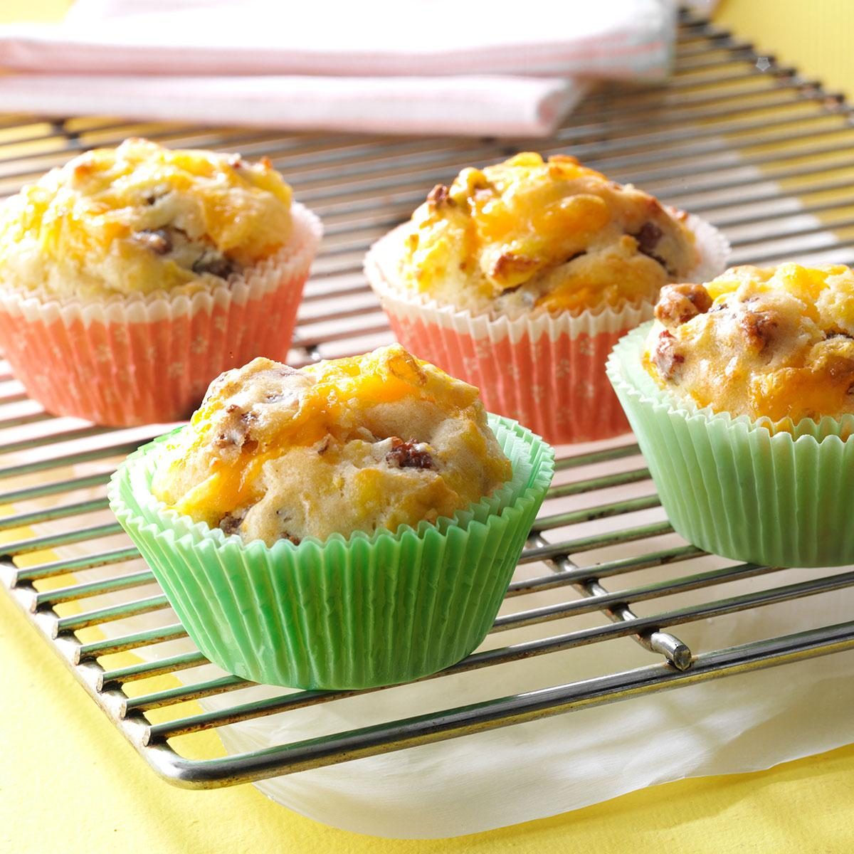 Up-and-go breakfast muffins!