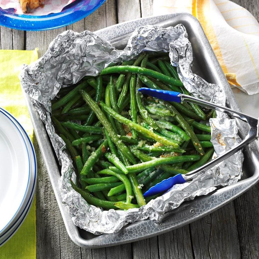 Grilled Green Beans