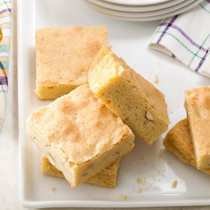 Almond Blondies