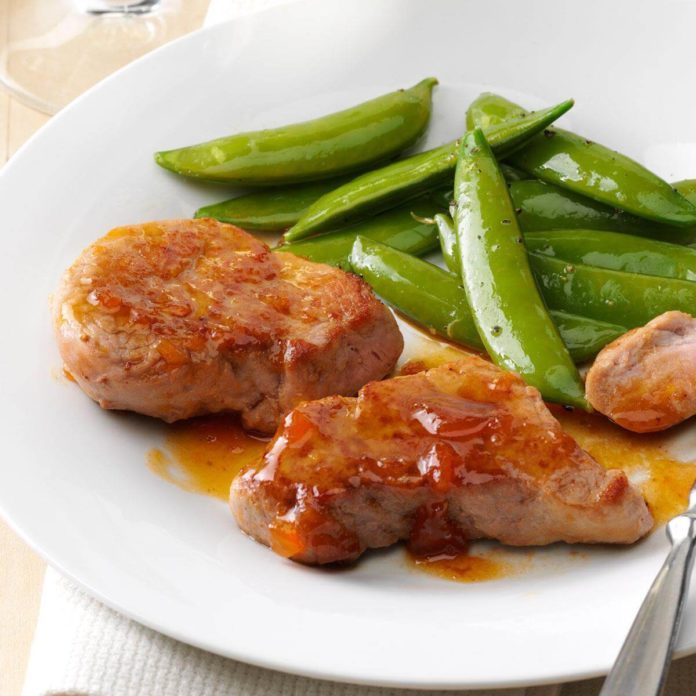 Apricot Pork Medallions