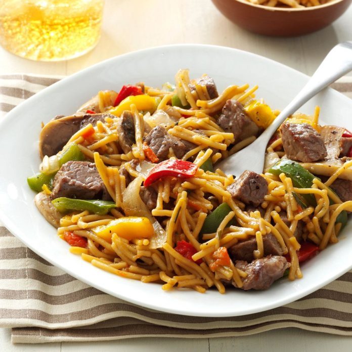 Beef Teriyaki Noodles