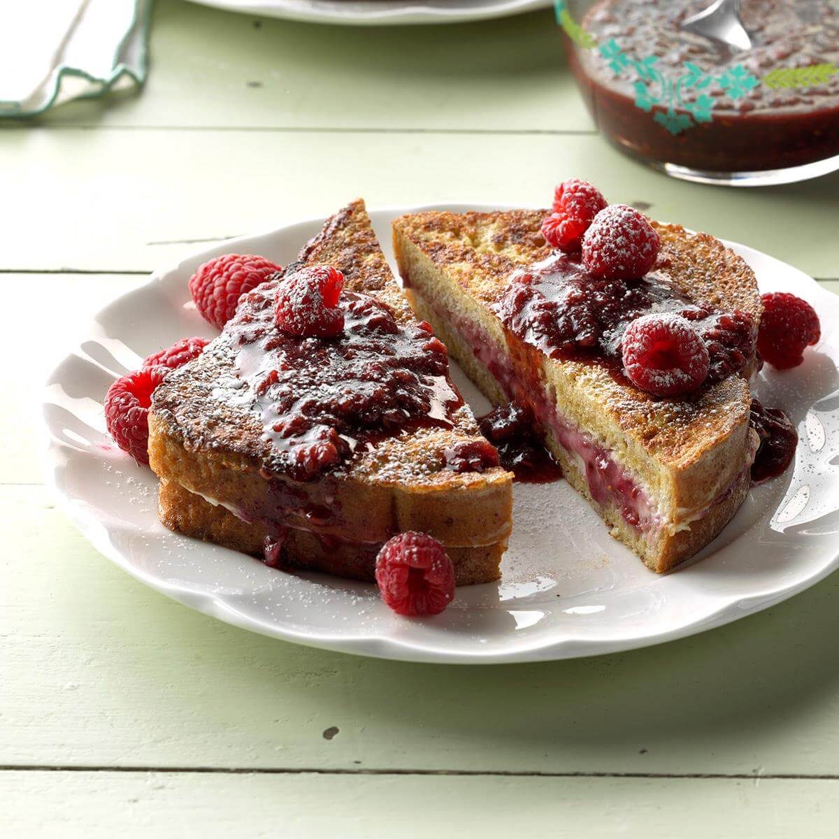 Berry-Stuffed French Toast Recipe | Taste of Home