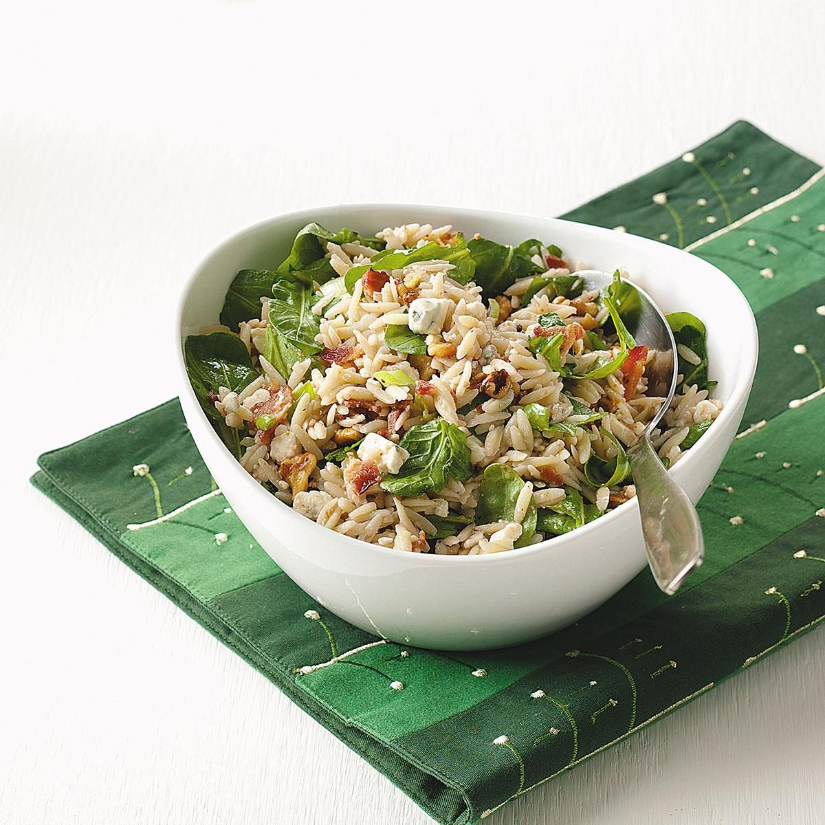 Blue Cheese Orzo Salad Recipe  Taste of Home