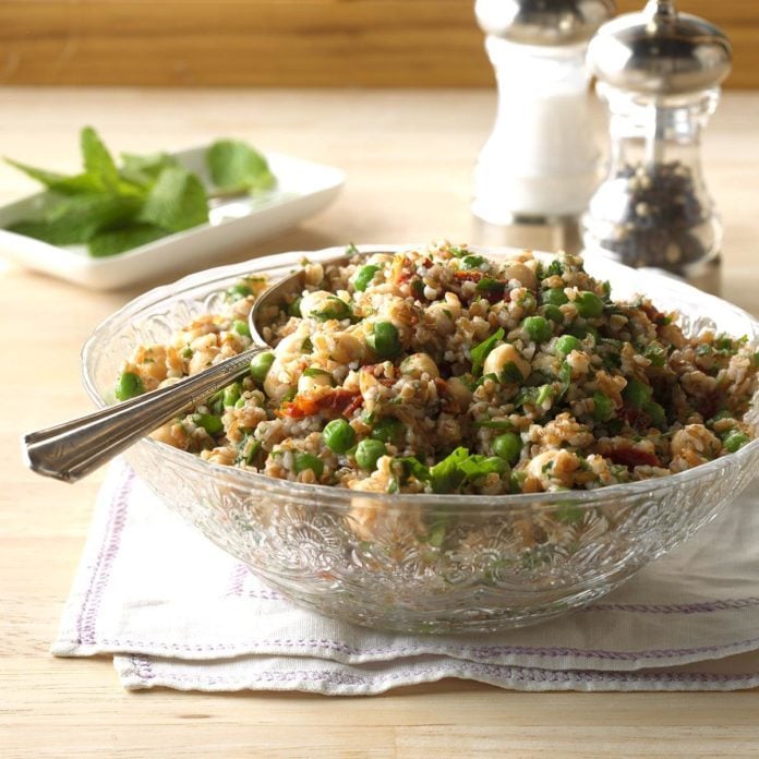 Chickpea Mint Tabbouleh