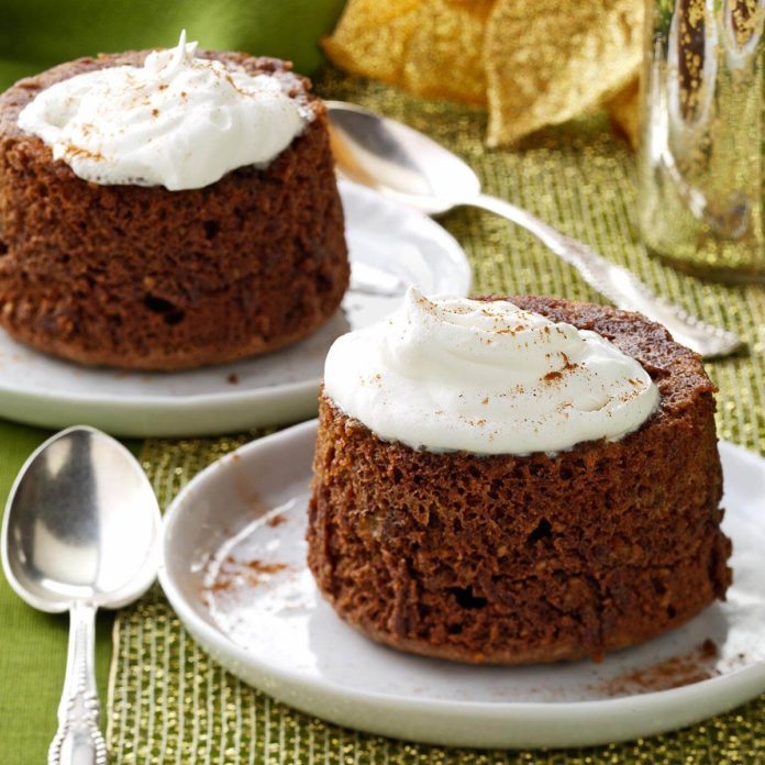 Chocolate Hazelnut Puddings