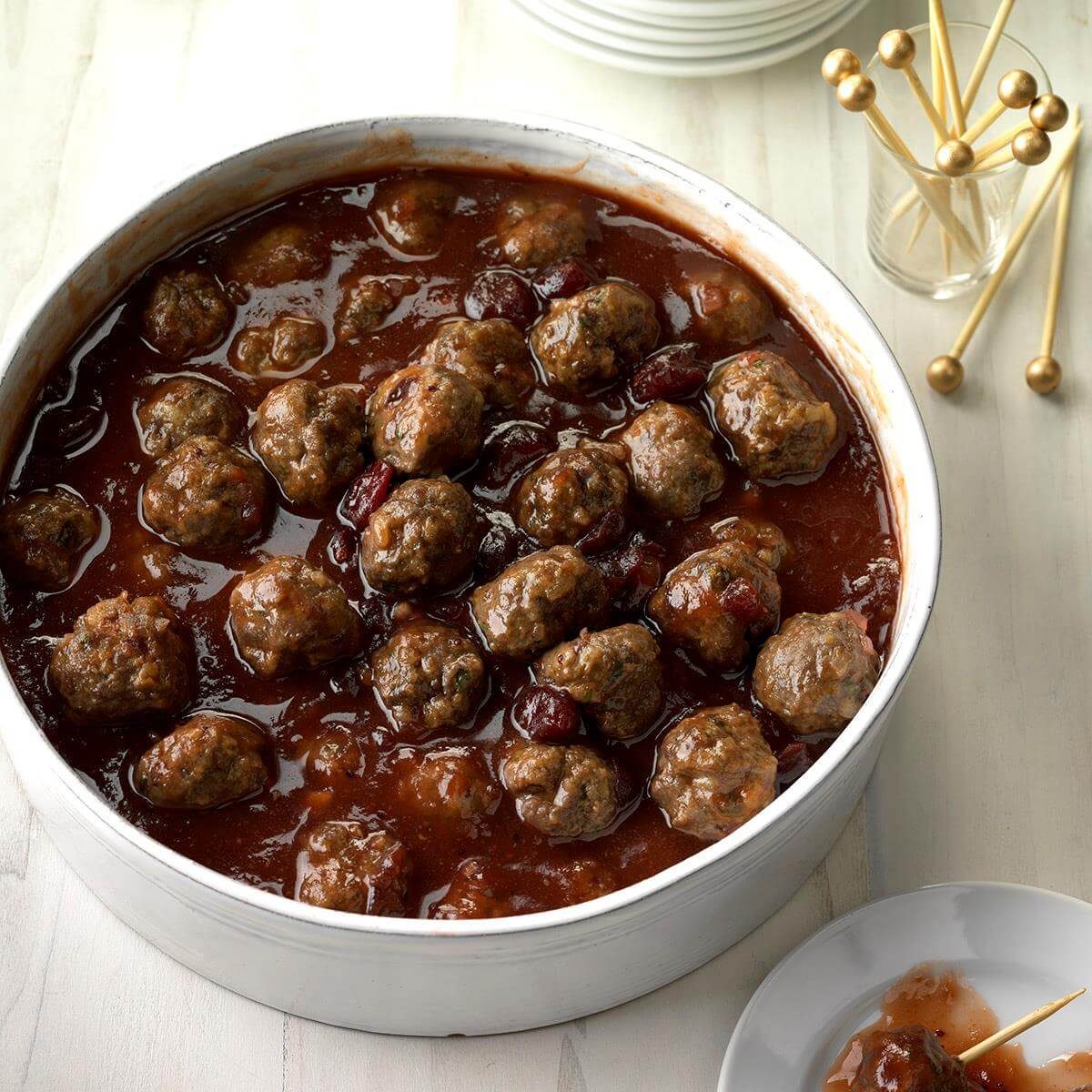 Christmas Meatballs Recipe | Taste of Home