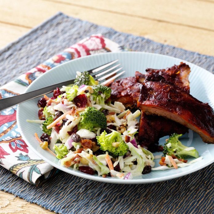 Cranberry Broccoli Slaw