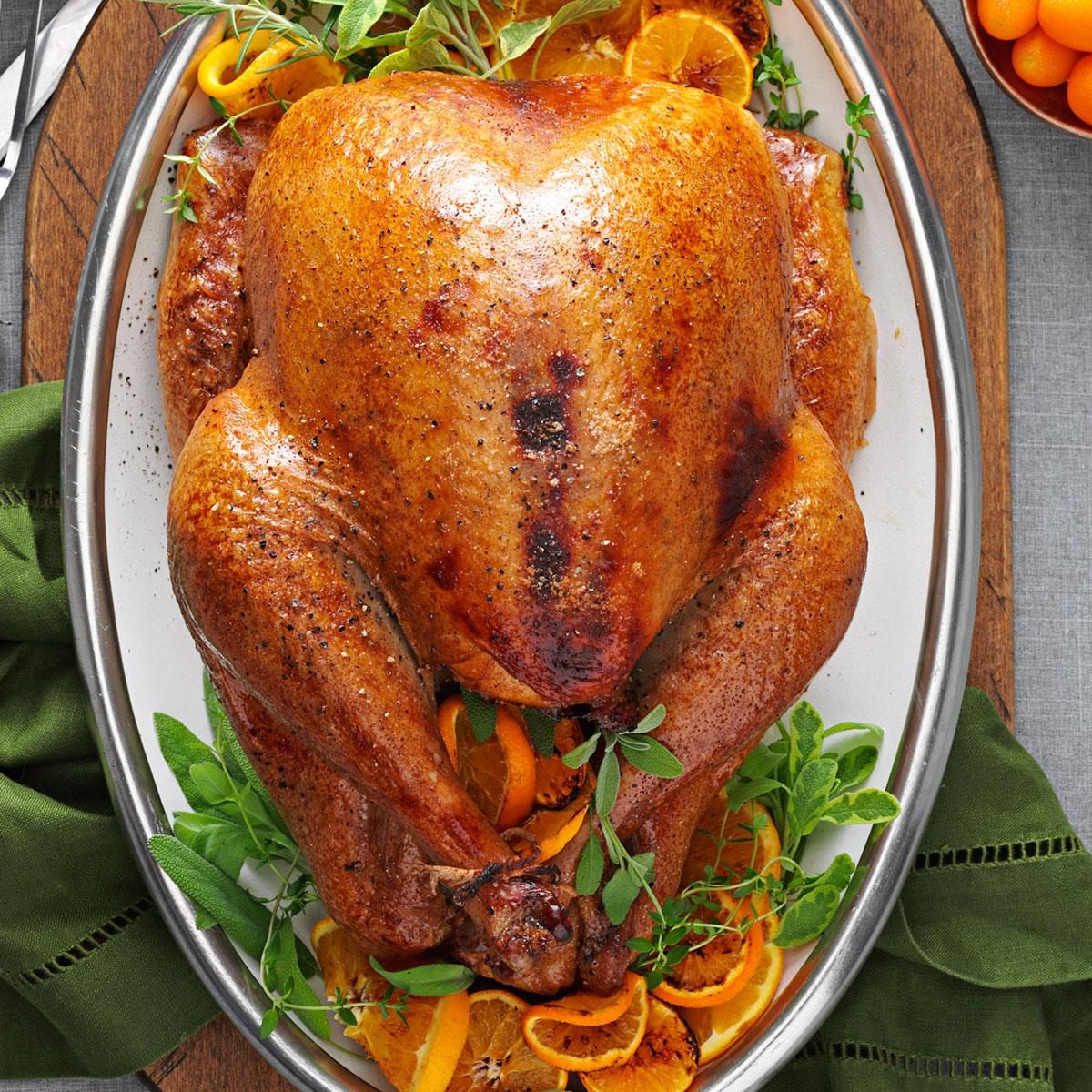 Cranberry-Orange Roasted Turkey Recipe | Taste of Home