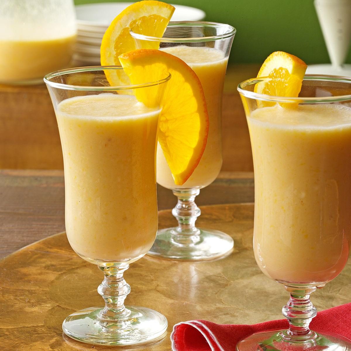 Creamy Orange Smoothies Recipe  Taste of Home