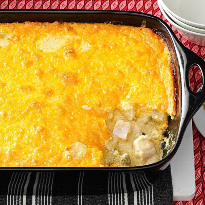 Curried Chicken and Grits Casserole Recipe | Taste of Home