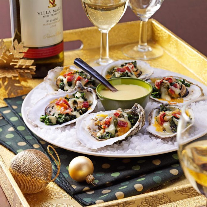 Oysters Rockefeller