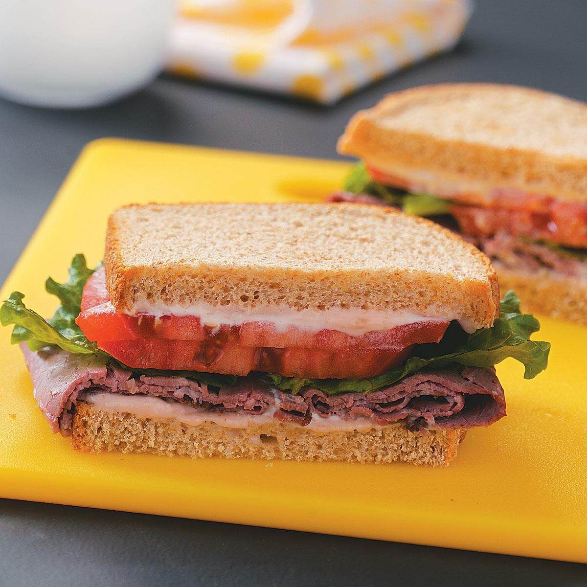 Horseradish Spread For Sandwiches - Roast Beef Sandwich with ...