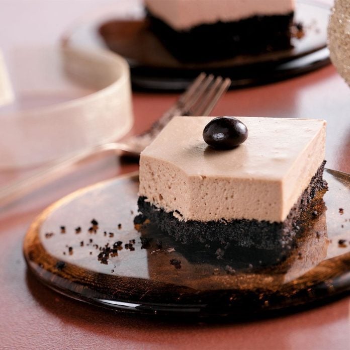 Mocha Cheesecake Bars