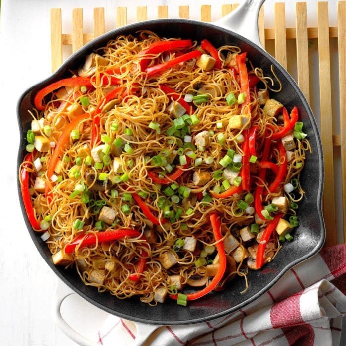 Tofu Chow Mein