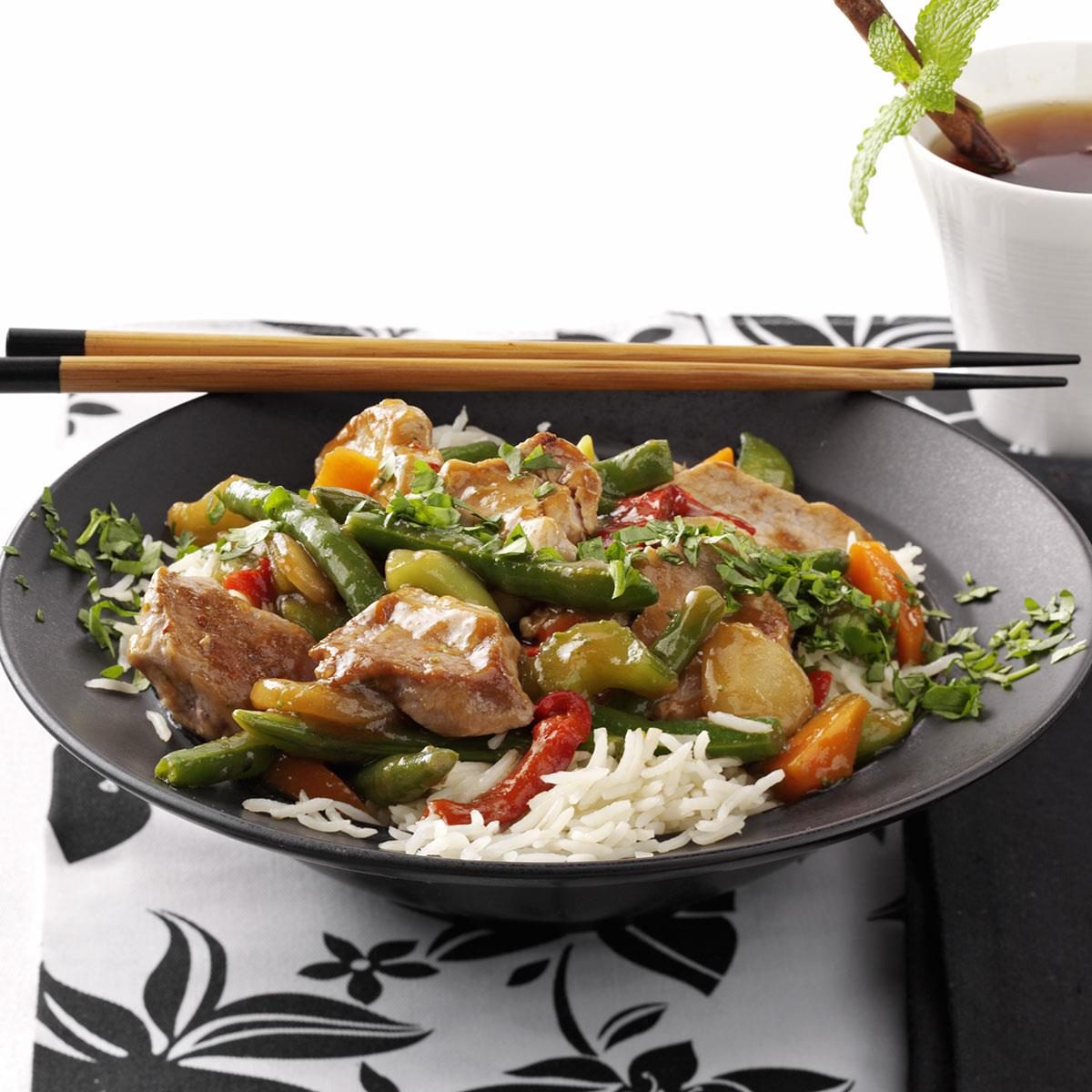 Easy Ginger Pork StirFry Recipe Taste of Home