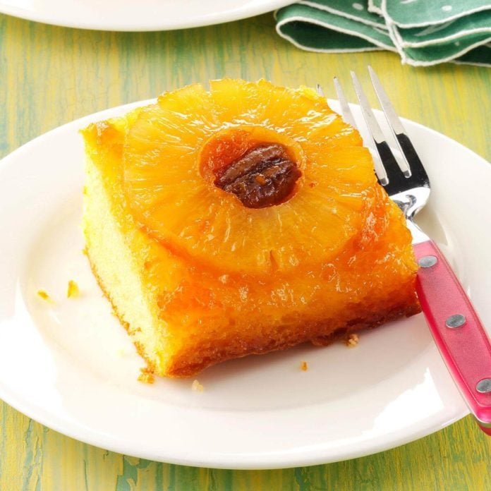 Easy Pineapple UpsideDown Cake Recipe Taste of Home