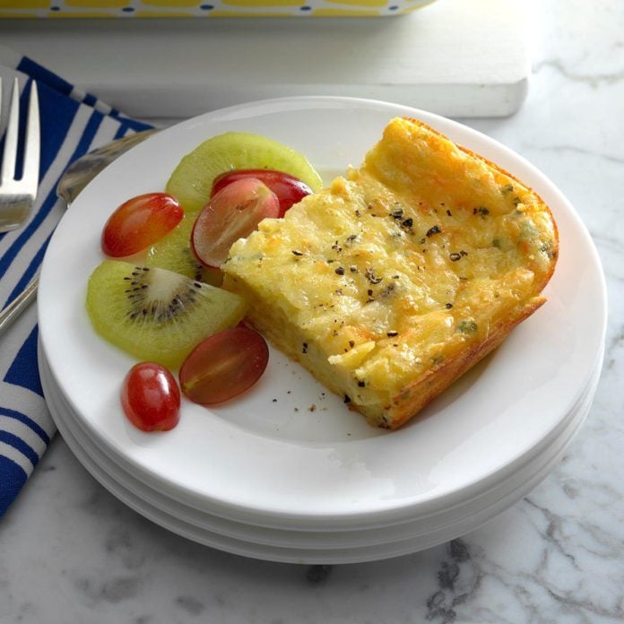 Four-Cheese Baked Eggs