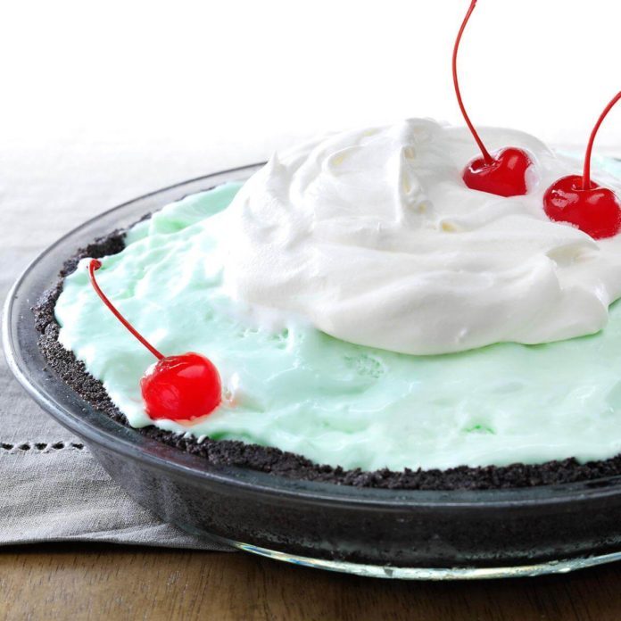 Frozen Grasshopper Pie