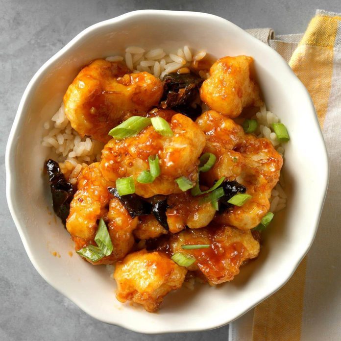 General Tso's Cauliflower