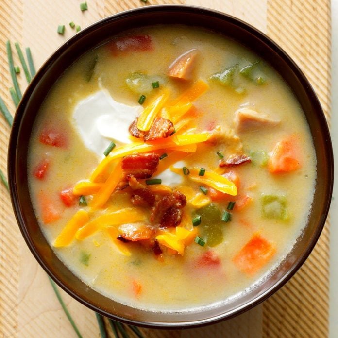 Ham, Potato and Pepper Chowder