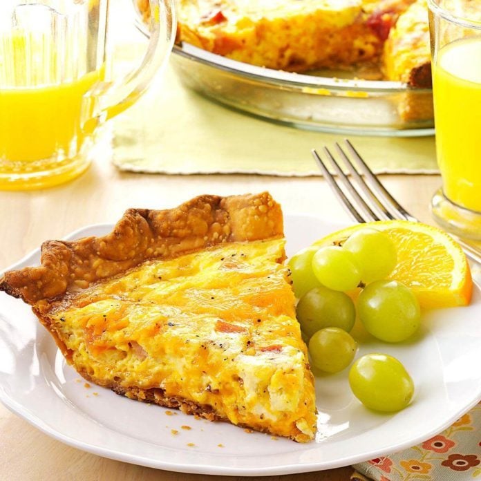 Wyoming: Ham 'n' Cheese Quiche