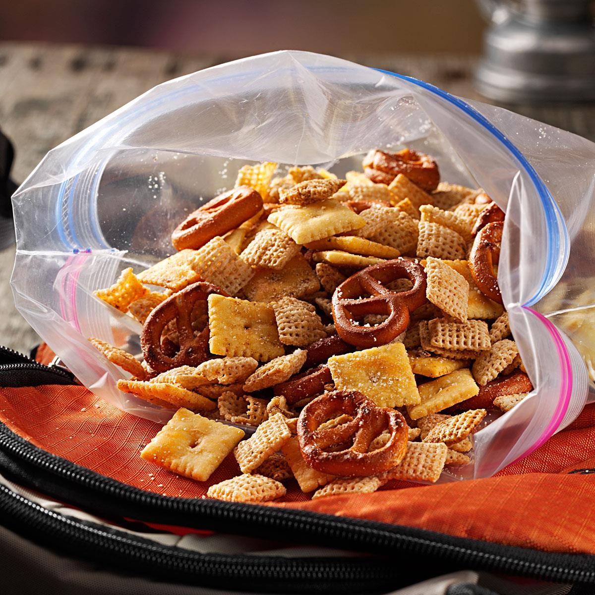 Italian Parmesan Snack Mix Recipe  Taste of Home