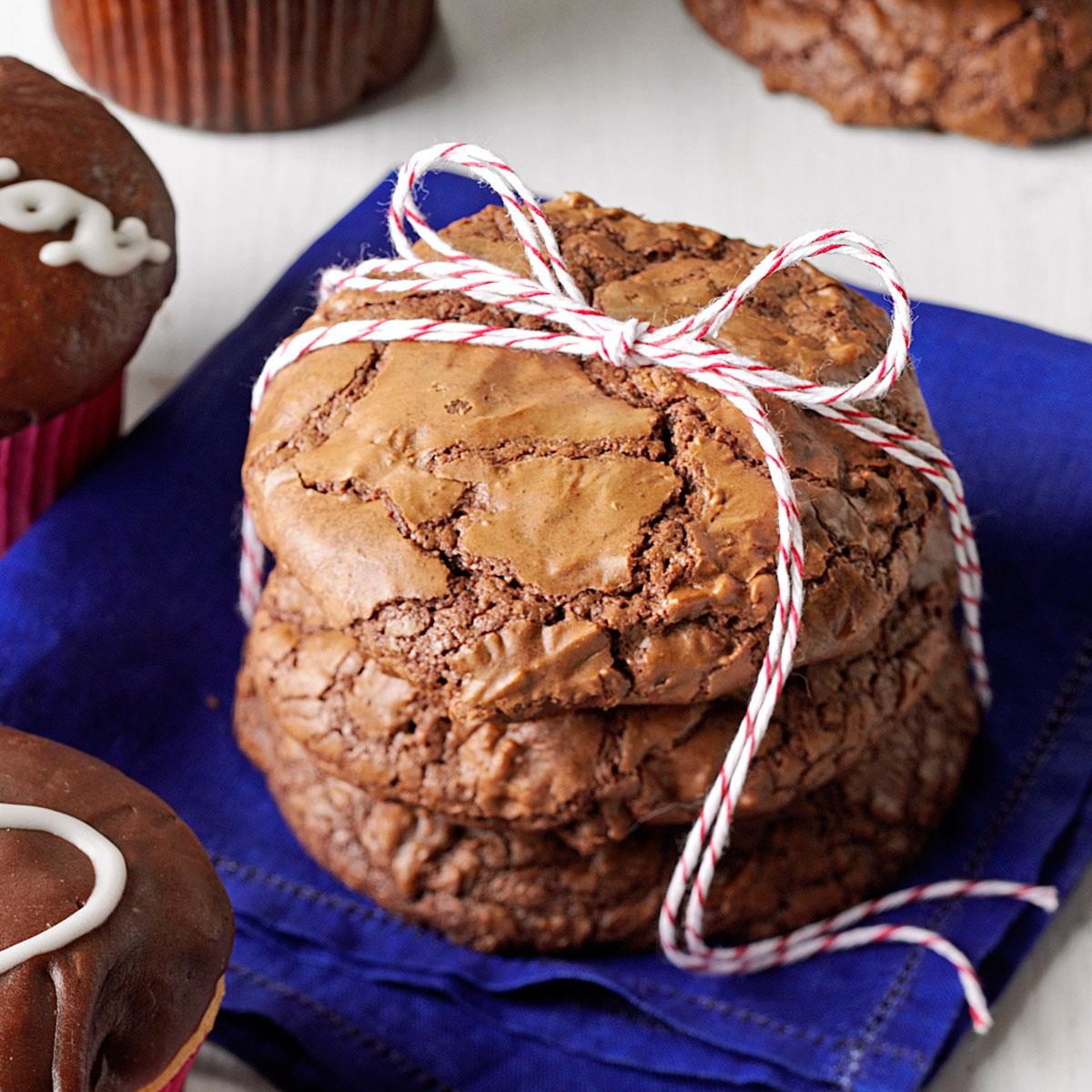 Jumbo Brownie Cookies Recipe Taste of Home