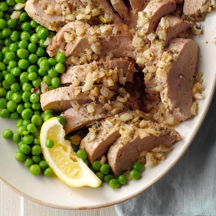 Lemon-Rosemary Pork Tenderloin