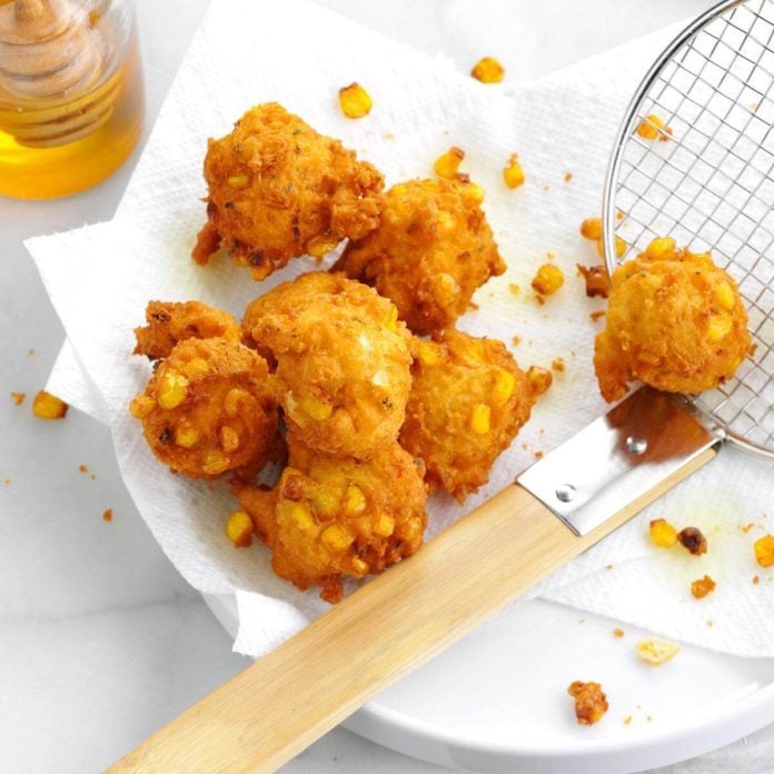 Marina's Golden Corn Fritters