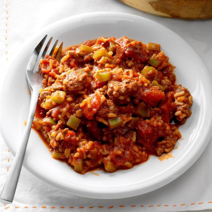 One-Pot Stuffed Pepper Dinner