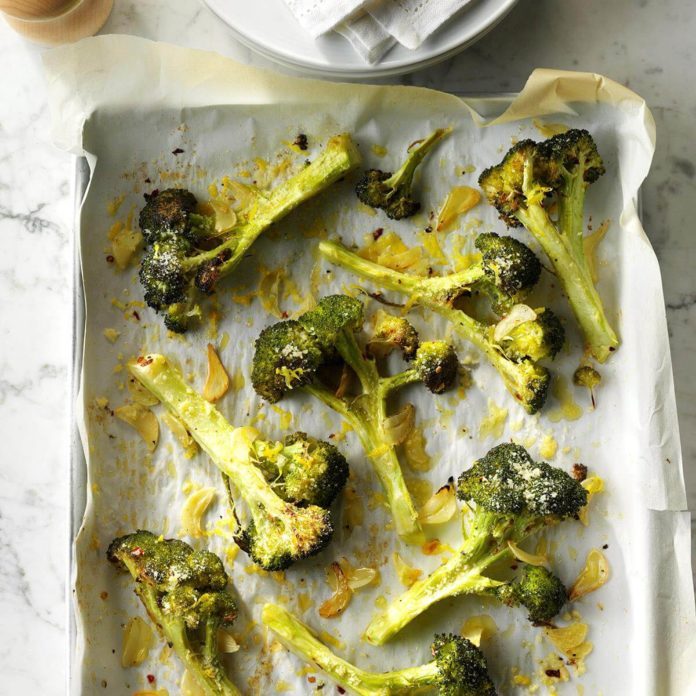 Parmesan Roasted Broccoli