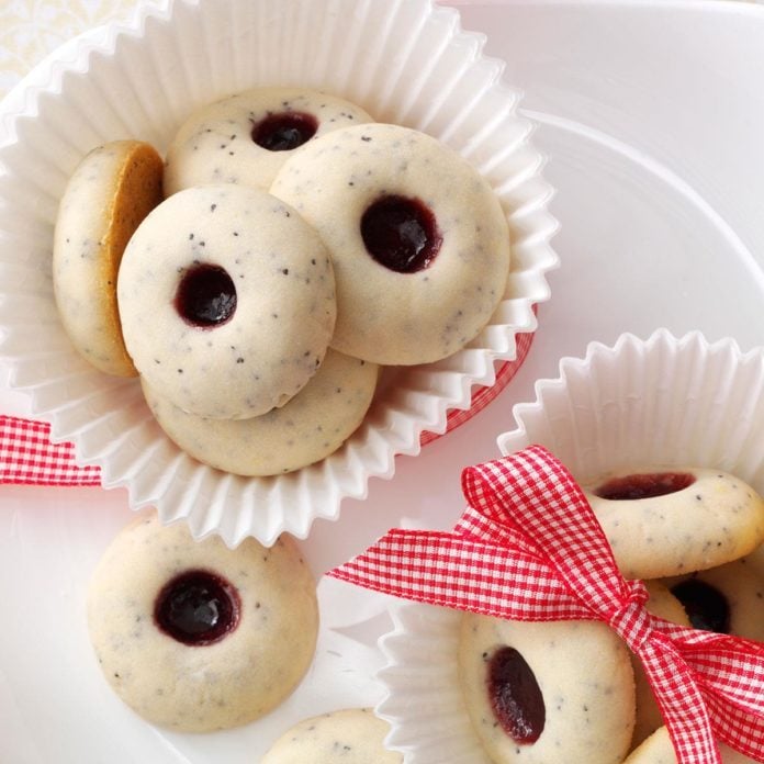 Poppy Seed Thumbprints