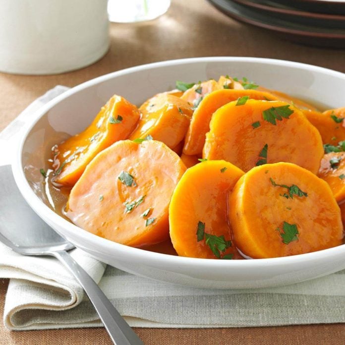 Potluck Candied Sweet Potatoes