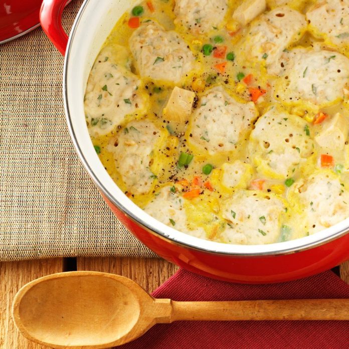 Quicker Chicken and Dumplings